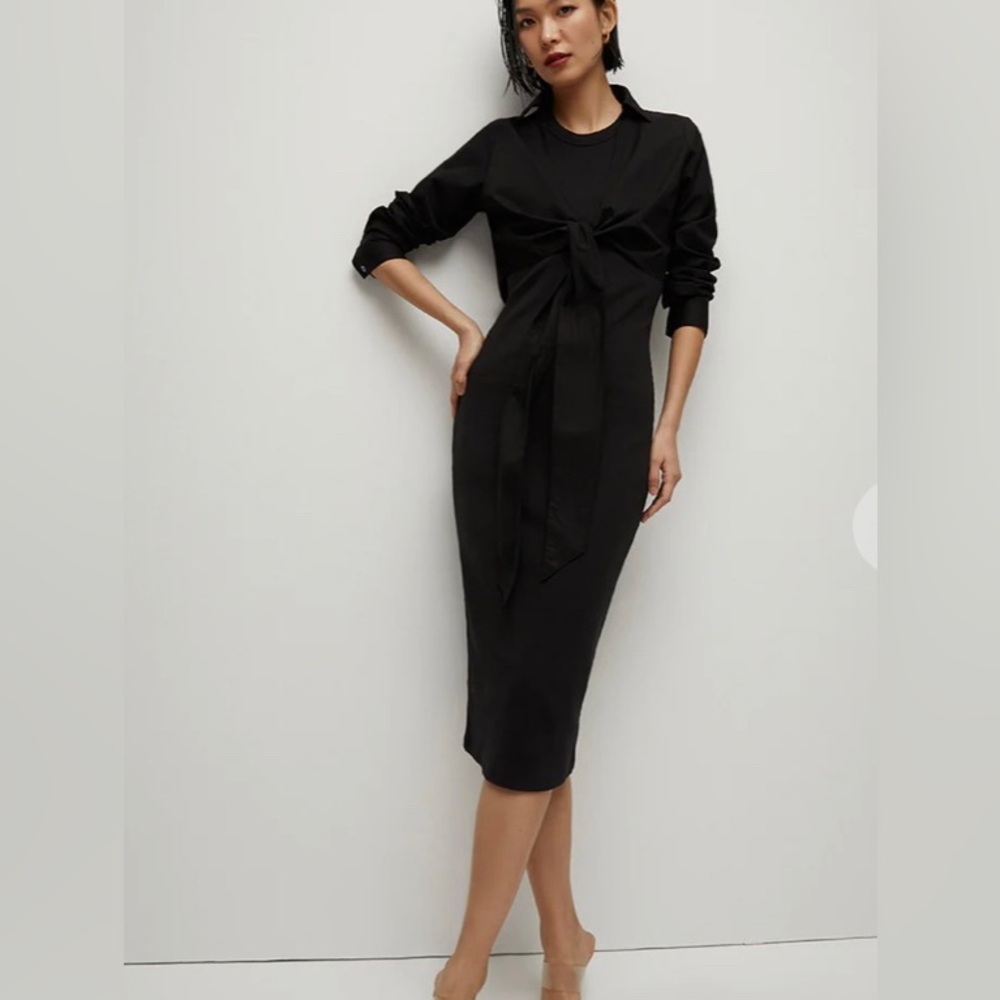 Veronica Beard two piece knit dress black . Medium $150